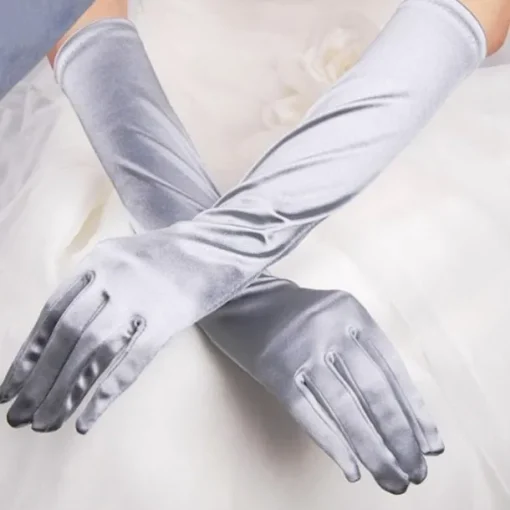 Terylene Elbow Length Glove Simple / Gloves With Solid Wedding / Party Glove