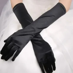 Terylene Elbow Length Glove Simple / Gloves With Solid Wedding / Party Glove