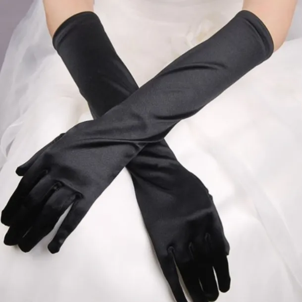 Terylene Elbow Length Glove Simple / Gloves With Solid Wedding / Party Glove