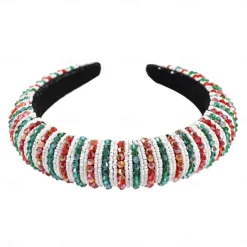 4th of July Headband for Women Girls Patriotic Earrings Red White and Blue Headband American Flag USA Independence Day Hairband Hair Accessories