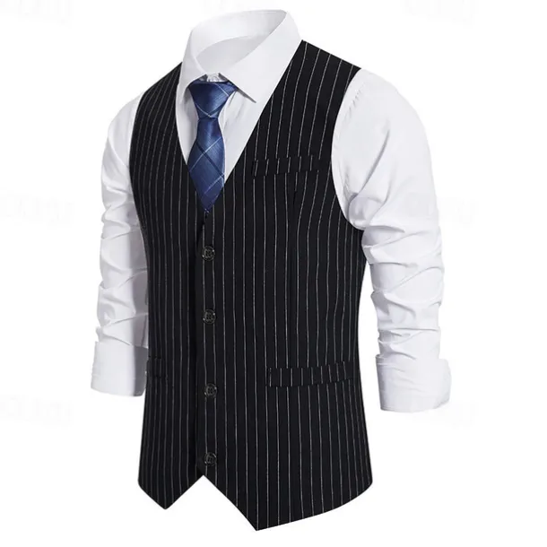 The Great Gatsby Gentleman Gangster Retro Vintage Roaring 20s 1920s Outfits Vest Panama Hat Accesories Set Men's Costume Vintage Cosplay Prom Festival Cravat Christmas
