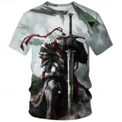 The Last Templar Crusader Knights Templar Crusader T-shirt Cartoon Manga Anime 3D Graphic For Couple's Men's Women's Adults' 3D Print