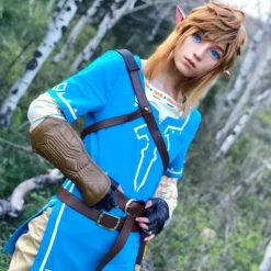 The Legend of Zelda Breath of the Wild Link Cosplay Wig Halloween Wigs