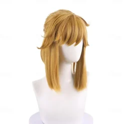 The Legend of Zelda Breath of the Wild Link Cosplay Wig Halloween Wigs