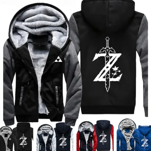 The Legend of Zelda triangle Hoodie Anime Outerwear Anime Graphic For Couple's Men's Women's Adults' Hot Stamping Casual Daily