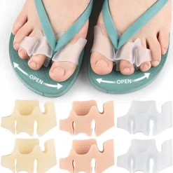 Three-Hole Sandals With Toe Separator To Prevent Blisters And Overlapping Toes