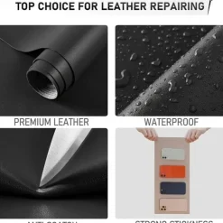 Tiktok Leather Repair Patch,Self-Adhesive Couch Tape,Stick for Sofa Couche,Car Seats,Cabinets,Wall,Handbags,Multicolor Available Anti Scratch Leather Peel