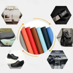 Tiktok Leather Repair Patch,Self-Adhesive Couch Tape,Stick for Sofa Couche,Car Seats,Cabinets,Wall,Handbags,Multicolor Available Anti Scratch Leather Peel