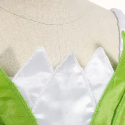 Tinker Bell Fairytale Princess Tiana Flower Girl Dress Theme Party Costume Tulle Dresses Girls' Movie Cosplay Cosplay Halloween Green Dress Halloween Carnival Masquerade World Book Day Costumes