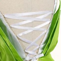 Tinker Bell Fairytale Princess Tiana Flower Girl Dress Theme Party Costume Tulle Dresses Girls' Movie Cosplay Cosplay Halloween Green Dress Halloween Carnival Masquerade World Book Day Costumes