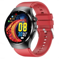 TK25 Smart Watch Uric Acid Lipids Blood Glucose ECG Health Monitoring BT Call AI Voice Men Women Wristwatches Sport Fitness