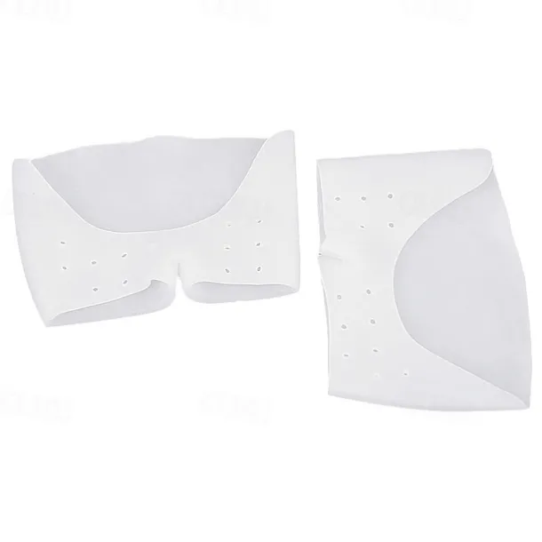 Toe Covers Toe Protectors for Women Silicone Toe Pouches Gel Pads Pointe Shoes Protectors Gel Sock Pads Ballet Dance Toe Caps with Breathable Hole for Ball of Foot Metatarsal