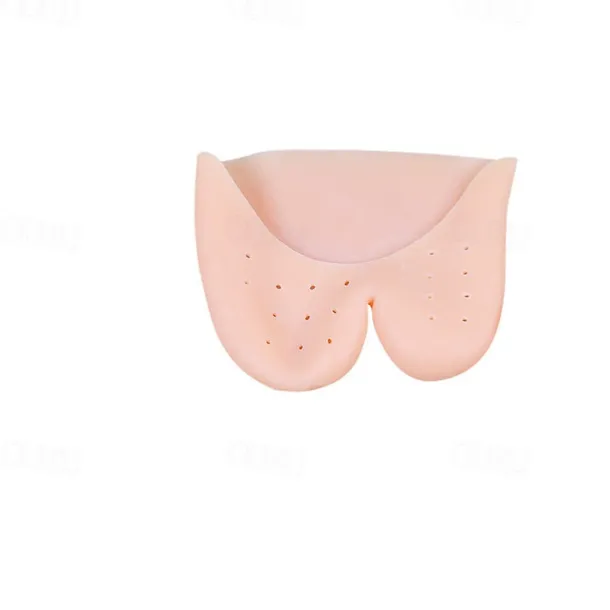 Toe Covers Toe Protectors for Women Silicone Toe Pouches Gel Pads Pointe Shoes Protectors Gel Sock Pads Ballet Dance Toe Caps with Breathable Hole for Ball of Foot Metatarsal