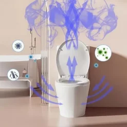 Toilet Deodorizer With Incense Home Generation Mini Air Purifier LED Ultraviolet Toilet Disinfection Lamp Uvc Germicidal Lamp