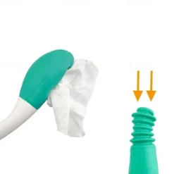 Toilet Tissue Aids Tools,Bottom Wiper,Tissue Grip Long Handle Reach Comfort Aid Holder Toilet Paper Toilet Aid Self Wipe Helper