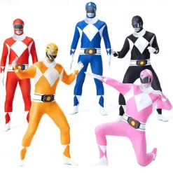 Tommy Oliver Kimberly Hart Trini Kwan Cosplay Costume Jumpsuit Cosplay Halloween Movie Cosplay for Men's Women's Boys Kid's Adults' Halloween Carnival Masquerade Event / Party Masquerade