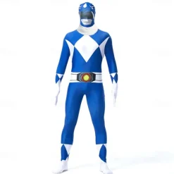 Tommy Oliver Kimberly Hart Trini Kwan Cosplay Costume Jumpsuit Cosplay Halloween Movie Cosplay for Men's Women's Boys Kid's Adults' Halloween Carnival Masquerade Event / Party Masquerade
