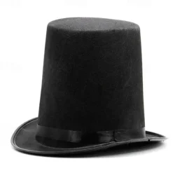 Top Hat Retro British Gentleman Jazz Hat Magician Hat Performance Sequin Hat Rain Silk