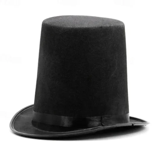 Top Hat Retro British Gentleman Jazz Hat Magician Hat Performance Sequin Hat Rain Silk
