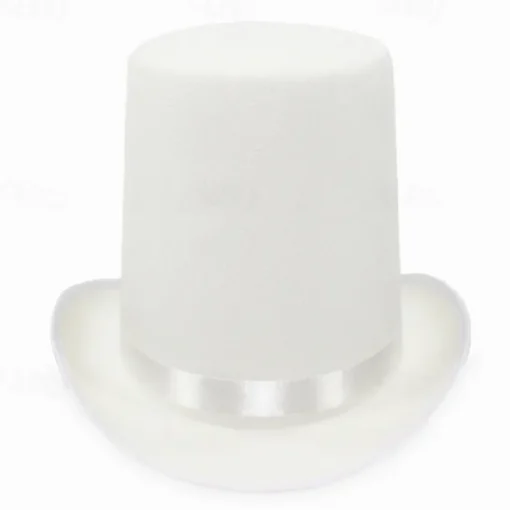 Top Hat Retro British Gentleman Jazz Hat Magician Hat Performance Sequin Hat Rain Silk