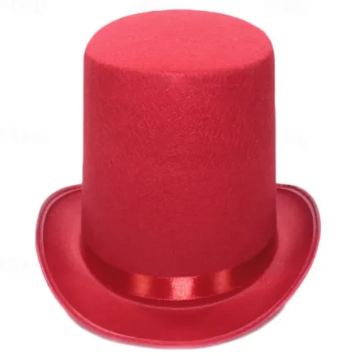 Top Hat Retro British Gentleman Jazz Hat Magician Hat Performance Sequin Hat Rain Silk