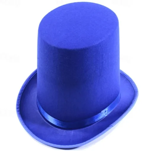 Top Hat Retro British Gentleman Jazz Hat Magician Hat Performance Sequin Hat Rain Silk
