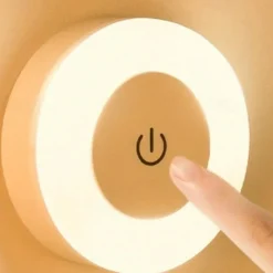 Touch Light Led Tap Light 3 Colors Adjustable Closet Light Portable Wireless Under Cabinet Lights Dimmable Lights For Bedroom Kitchen Counter Stair Hallway