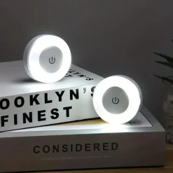 Touch Light Led Tap Light 3 Colors Adjustable Closet Light Portable Wireless Under Cabinet Lights Dimmable Lights For Bedroom Kitchen Counter Stair Hallway