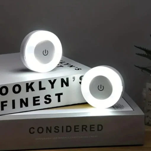 Touch Light Led Tap Light 3 Colors Adjustable Closet Light Portable Wireless Under Cabinet Lights Dimmable Lights For Bedroom Kitchen Counter Stair Hallway