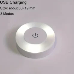 Touch Light Led Tap Light 3 Colors Adjustable Closet Light Portable Wireless Under Cabinet Lights Dimmable Lights For Bedroom Kitchen Counter Stair Hallway