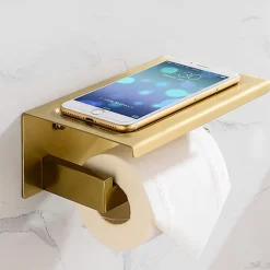 Towel Bar / Toilet Paper Holder / Robe Hook New Design / Creative / Multifunction Contemporary / Modern Stainless Steel / Low-carbon Steel / Metal 3pcs - Bathroom Wall Mounted