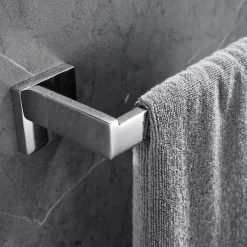 Towel Bar / Toilet Paper Holder / Robe Hook New Design / Creative / Multifunction Contemporary / Modern Stainless Steel / Low-carbon Steel / Metal 3pcs - Bathroom Wall Mounted