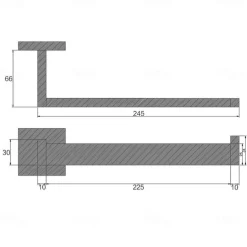 Towel Bar / Toilet Paper Holder / Robe Hook New Design / Creative / Multifunction Contemporary / Modern Stainless Steel / Low-carbon Steel / Metal 3pcs - Bathroom Wall Mounted