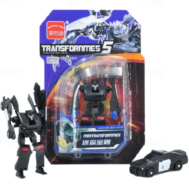 Transformation Toy Robot Mini Big Car Small Full Set Model Assembly Suit Boy Toy