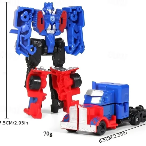 Transformation Toy Robot Mini Big Car Small Full Set Model Assembly Suit Boy Toy