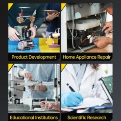 Transistor Tester Mosfet Transistor Capacitor Tester Electronic Component Tester Diode Triode Zener Diode Resistance Inductance Battery Test LCR Meter MOS PNP NPN ESR Meter