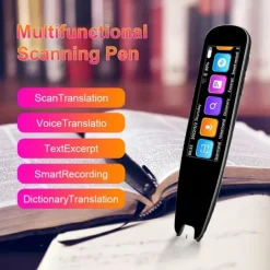Translation Scanner Pen Mobile Scanner Translator Reading Pen Language Translation Device OCR Digital for Language Learners