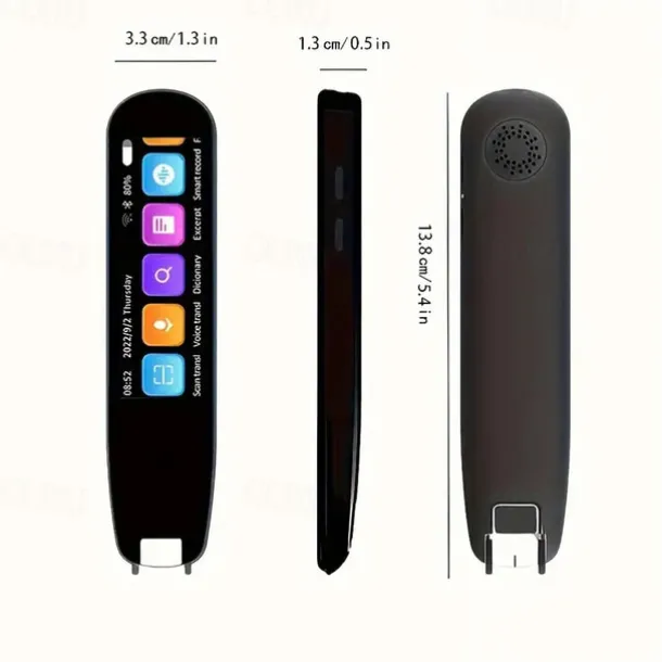 Translation Scanner Pen Mobile Scanner Translator Reading Pen Language Translation Device OCR Digital for Language Learners