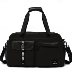 Travel Duffel Bag with Shoe Compartment – Stylish and Spacious Sports & Weekend Bag with Multiple Pockets for Men and Women