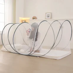 Travel Head Bed Mosquito Net Large Folding Portable for Home Bedroom Summer