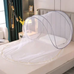 Travel Head Bed Mosquito Net Large Folding Portable for Home Bedroom Summer