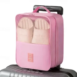 Travel Shoe Bags, Shoe Bags For Travel with Zipper Closure and Handle, Stylish and Portable Shoe Storage for Men and Women's Travel Gifts and Home Storage