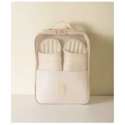 Travel Shoe Bags, Shoe Bags For Travel with Zipper Closure and Handle, Stylish and Portable Shoe Storage for Men and Women's Travel Gifts and Home Storage