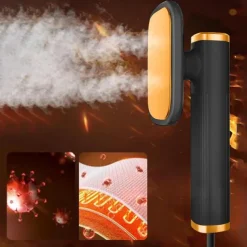 Travel Steam Iron - Portable Handheld Foldable Clothes Steamers Fast Heating Rotatable Garment Steam Iron Fabric Wrinkle Remover Electric Iron for Dorm Home Travel Essential