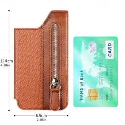 Travel Wallet Card Bag Credit Card Holder For Cell Phone Multifunctional Adhesive Phone Wallet Card Holder Cell Phone Card Case