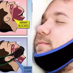 Triangular Anti-snoring Belt Chin Rest Bandage Correct Sleep Mouth Breathing Maintain The Shape Of The Face Beauty Belt