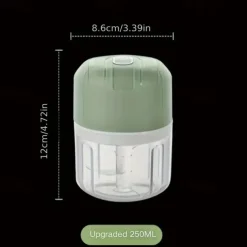 Tritatutto elettrico per aglio e verdure tritatutto frantoio per noci carne frutta cipolla ricaricabile multifunzione