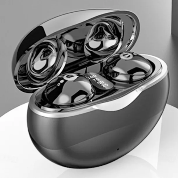 True Wireless Bluetooth Earphone Mini Invisible Headphones Bluetooth 5.3 HIFI Stereo Noise Reduction Sleep In Ear Earphones Smart Touch Sports Gaming Earphones for Smartphone