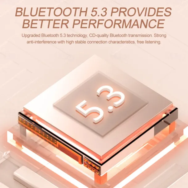 True Wireless Bluetooth Earphone Mini Invisible Headphones Bluetooth 5.3 HIFI Stereo Noise Reduction Sleep In Ear Earphones Smart Touch Sports Gaming Earphones for Smartphone