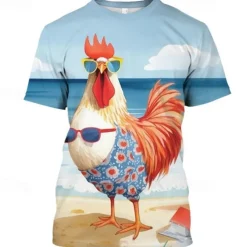 T-shirt Anime 3D Graphic For Couple's Men's Women's Adults' Halloween Carnival Masquerade 3D Print Street Casual Daily